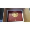 Image 2 : 2 AS NEW YELLOW MOUNTAIN MAHJONG GAME SETS IN HARD CASE