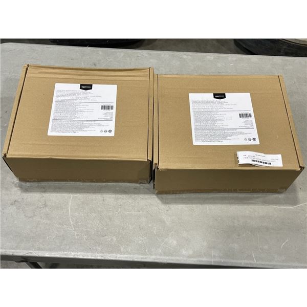 2 NEW HEATHER COTTON JERSEY BED SHEET SETS, TWIN SIZE, EACH INCLUDES FLAT SHEET, FITTED SHEET AND PI