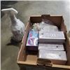 Image 1 : BOX OF HOLIDAY LIGHTS, SPOT REMOVER, SKIPBALL SET, CANNULA TUBE AND HAIR OIL