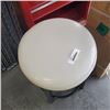 Image 3 : LEATHER SWIVEL BAR STOOL