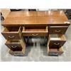 Image 2 : 7 DRAWER WATERFALL VINTAGE DESK
