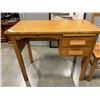 Image 2 : ANTIQUE OAK DESK AND CHAIR