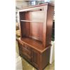 Image 1 : SERVING CABINET WITH HUTCH, 2 PIECE