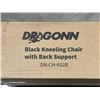 Image 2 : BLACK ERGONOMIC KNEELING CHAIR WITH BACK SUPPORT