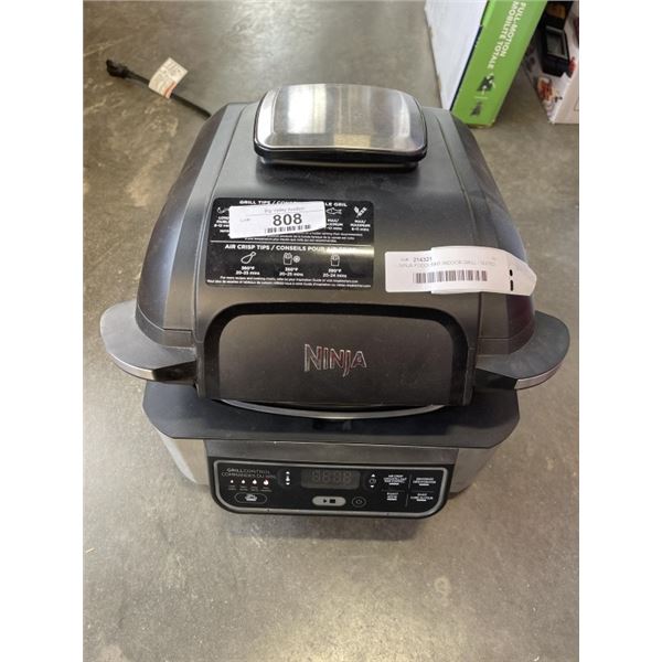 NINJA FOODI 5IN1 INDOOR GRILL - TESTED WORKING, RETAIL $219