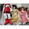 Image 2 : ASSORTED COLLECTION OF VINTAGE AND ANTIQUE DOLLS, SOME PORCELAIN AND WITH ACCESSORIES