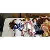 Image 2 : ASSORTED COLLECTION OF VINTAGE AND ANTIQUE DOLLS, SOME PORCELAIN AND WITH ACCESSORIES