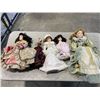 Image 1 : ASSORTED COLLECTION OF VINTAGE AND ANTIQUE DOLLS, SOME PORCELAIN AND WITH ACCESSORIES