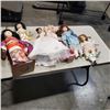 Image 1 : ASSORTED COLLECTION OF VINTAGE AND ANTIQUE DOLLS, SOME PORCELAIN AND WITH ACCESSORIES