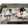 Image 1 : ASSORTED COLLECTION OF VINTAGE AND ANTIQUE DOLLS, SOME PORCELAIN AND WITH ACCESSORIES