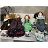 Image 1 : ASSORTED COLLECTION OF VINTAGE AND ANTIQUE DOLLS, SOME PORCELAIN AND WITH ACCESSORIES