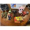 Image 2 : BOX OF COLLECTIBLE TOYS, SKYROCKETS AND ACTION FIGURES