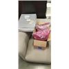 Image 1 : NEW 3 PACK OF FOLDABLE STORAGE, 15" X 12" X 10" AND 2 NEW MY PILLOW TRAVEL PILLOW
