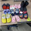 Image 1 : LOT OF KIDS VARIOUS SIZE SLIPPERR