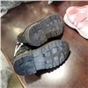 Image 2 : NEW PAIR OF GIRLS SIZE 7 INFANT BLACK BOOTS AND PINK RUNNERS