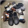Image 1 : SIZE 8 JOYBEES, SIZE 5-6 MUKLUKS AND NEW SOCKS