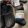 Image 2 : SIZE 8 JOYBEES, SIZE 5-6 MUKLUKS AND NEW SOCKS