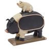 Image 1 : FARMLYN CREEK PIG WITH CHALKBOARD, 5 PCS