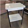 Image 1 : TWO TIER METAL TABLE