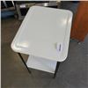 Image 3 : TWO TIER METAL TABLE