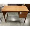 Image 1 : MCM TEAK 2 DRAWER DESK
