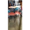 Image 1 : 2 MATCHING BAR HEIGHT STOOLS