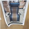 Image 1 : NEW BLUE ZERO GRAVITY PATIO LOUNGER