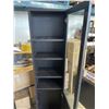 Image 3 : 6FT BLACK STORAGE CABINET WITH GLASS DOOR