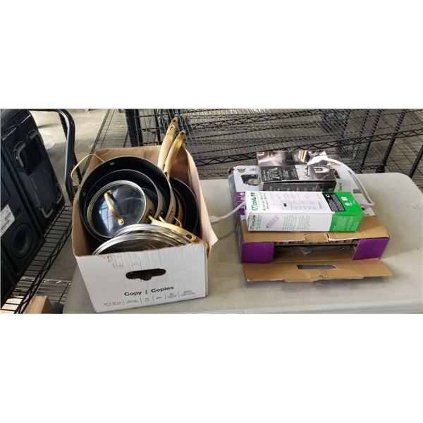 SALTON INDUCTION COOKTOP WITH POWER BARS AND MORE