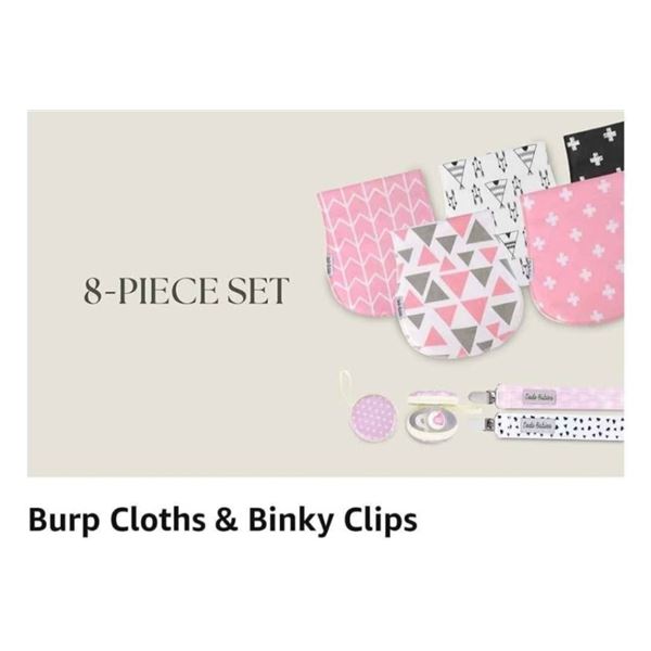 CASE OF BURP CLOTHS