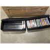 Image 2 : BOX OF 200+ CASSTTE AND ORGANIZERS COUNTRY AND ROCK AND ROLL