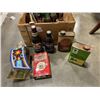 Image 2 : LOT OF COLLECTIBLE OIL CANS AND BOTTLES