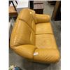 Image 2 : BROWN LEATHER LOVESEAT