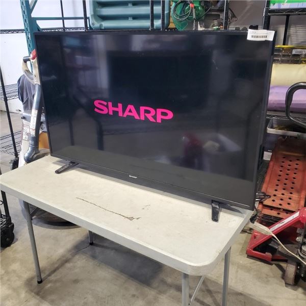 SHARP 50 INCH LED LCD TV, WORKING