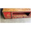 Image 2 : ANTIQUE CURIO CABINET 61" LONG