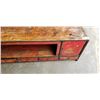 Image 3 : ANTIQUE CURIO CABINET 61" LONG