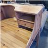 Image 2 : WOOD DESK WITH CREDENZA