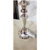 Image 3 : HIGHLY DECORATED SILVER PLATED 3PC CANDLE STANDS