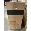 Image 2 : BRAND NEW ECCONITURE MODERN MESH BACK OFFICE CHAIR WITH FLIP UP ARMRESTS, GREY AND WHITE RETAIL $199