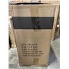 Image 2 : BRAND NEW ECCONITURE EXECUTIVE HIGH BACK MESH ARM CHAIR, GREY AND WHITE, WITH LUMBAR SUPPORT, RETAIL