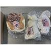 Image 2 : 5 ASSORTED PLUSH ANIMALS,POODLE, CHICKEN, BELUGA AND MORE