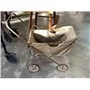 Image 3 : VINTAGE DOLL PRAM AND HIGH CHAIR