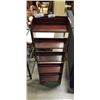 Image 1 : ANTIQUE INLAID  MAHOGANY BOOKSHELF