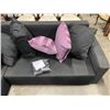 Image 2 : MODERN BLACK IKEA LUGNVIK SECTIONAL SOFA