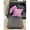 Image 3 : MODERN BLACK IKEA LUGNVIK SECTIONAL SOFA