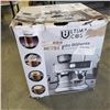 Image 1 : ULTIMA COSA PRESTO BOLLENTE ESPRESSO MACHINE W/ FROTHER AND COFFEE GRINDER - TESTED WORKING, RETAIL 