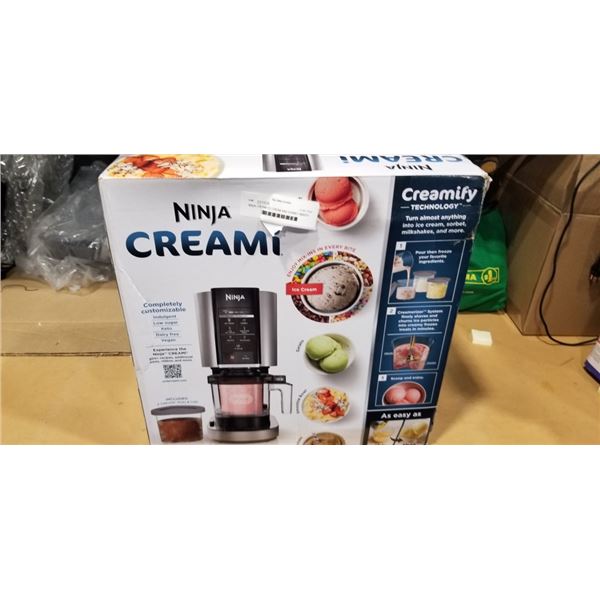 NINJA CREAMI ICE CREAM AND SORBET MAKER - TESTED WORKING, RETAIL $199