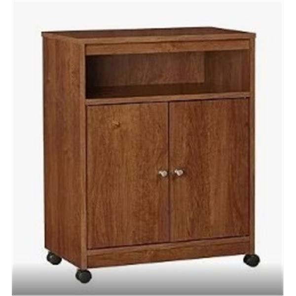 AMERIWOOD LANDRY MICROWAVE CART, RETAIL $149