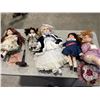 Image 1 : ASSORTED COLLECTION OF VINTAGE AND ANTIQUE DOLLS, SOME PORCELAIN AND WITH ACCESSORIES