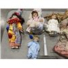 Image 2 : ASSORTED COLLECTION OF VINTAGE AND ANTIQUE DOLLS, SOME PORCELAIN AND WITH ACCESSORIES